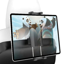 Load image into Gallery viewer, Wukanleng Tesla Back Seat Tablet Mount for Model 3/Y, [Anti-Drop] Tesla Headrest iPad Holder with 360 Adjustable Road Trip Essentials for Kids Fits All 4.7-12.9'' Devices, Black_1
