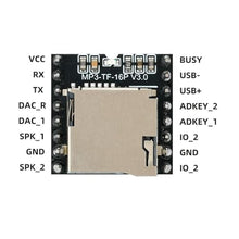 Load image into Gallery viewer, WWZMDiB 5 Pcs Mini MP3 Module Compatible with DFPlayer Code for Arduino Raspberry Pi ESP32 STM_1147
