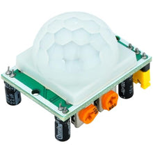 Load image into Gallery viewer, WWZMDiB 5 Pcs PIR Sensor Compatible with HC-SR501 PIR Motion Module for Arduino Raspberry Pi STM32 (Comes with 2 Dedicated Cases), rawmetal_1115
