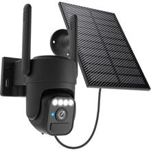 Load image into Gallery viewer, WY-LINK Solar Camera Outdoor Wireless, 360 Wi-Fi Home Security Cameras, Black_1
