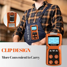 Load image into Gallery viewer, X-4 Gas Detector 4-in-1, Portable Multi-Gas Monitor for CO, HS, O, LEL, Industrial Safety Device with Large LCD, Audible &amp; Visual Alarms, Durable &amp; Rechargeable for Workplace Protection, Orangenew_698
