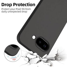 Load image into Gallery viewer, X-level for Google Pixel 9A Case Slim Fit Soft Flexible TPU [Guardian Series] Ultra-Thin Grip Matte Finish Coating Phone Back Cover Light Shockproof Protective Case for Women Men-Black_856
