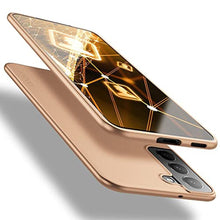 Load image into Gallery viewer, X-level for Samsung Galaxy S22 Case Slim Fit Soft TPU Super-Thin S22 Phone Back Cover Light Protective Matte Finish Coating Case Compatible Galaxy S22-Gold_1
