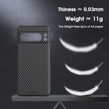Load image into Gallery viewer, X-level Google Pixel 8 Pro Case, Flexible Carbon Fiber Shockproof Protective Cases Thin Slim Phone Cover for Google Pixel 8 Pro 2023 (Black)_3229
