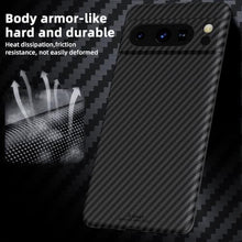 Load image into Gallery viewer, X-level Google Pixel 8 Pro Case, Flexible Carbon Fiber Shockproof Protective Cases Thin Slim Phone Cover for Google Pixel 8 Pro 2023 (Black)_3230
