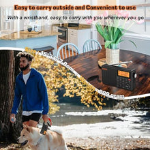 Load image into Gallery viewer, XHDATA D109 Portable Shortwave Radio AM FM SW LW World Band Radio DSP Good Recepton Radio with Great Sound Mp3 Speaker Alarm Clock Sleep Function TF Card Support Function_817
