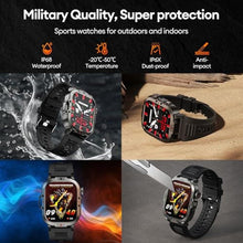 Load image into Gallery viewer, XINGLINSHOE Smart Watch 2.01'' HD Display Smart Watches for Men Answer/Make Calls Android Smart Watch with Heart Rate/Spo2/Sleep IP68 100+ Sport Modes Compatible for Android &amp; iOS(Gray)_2943
