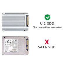Load image into Gallery viewer, Xiwai PCI-E 3.0 4.0 to SFF-8654 Slimline SAS Card Adapter and U.2 U2 SFF-8639 NVME PCIe SSD Cable for Mainboard SSD, BlackCableAdapter_2885
