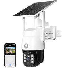 Load image into Gallery viewer, xmartO 4MP QHD Wireless PTZ Solar Security Camera_1
