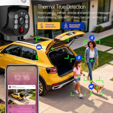 Load image into Gallery viewer, xmartO 4MP QHD Wireless PTZ Solar Security Camera_1576
