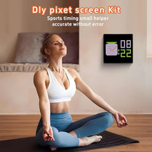 Load image into Gallery viewer, XNREOZLM LED Pixel Art Display, Smart Digital Lamp Set with Calendar, Matrix Panel, APP Control, DIY Patterns, Text Programmable Led Sign for Game Room Accessories &amp; Decor, 32x32 Pixel Panel, black_2787
