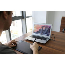 Load image into Gallery viewer, XP-Pen Star03 10x6 inch Graphics Pen Tablet Drawing Tablet Signature Painting Board with Battery-Free Grip Pen &amp; 8 Hot Keys Compatible with Windows 7/8/10 Mac Black_1107

