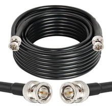 Load image into Gallery viewer, XRDS -RF 12G SDI Cables 25FT, SDI Video Cable 3G/6G/12G 75ohm BNC Male Cable Supports HD-SDI/3G/6G-SDI/4K/8K for Video Security Camera SDI Converter, Black_1
