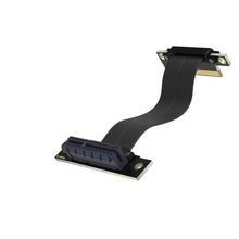 Load image into Gallery viewer, XRIKUI PCIe 4.0 x4 Riser Cable,PCI-Express 4X Male to Female Extension Cable PCI-e Extender Adapter_10CM(3.94inch)_1
