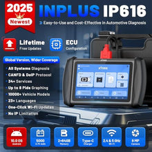 Load image into Gallery viewer, XTOOL InPlus IP616 V2.0 OBD2 Scanner Diagnostic Tool, Lifetime Update Scan Tool, 34+ Services, ECU Configuration, CAN FD &amp; DoIP, All Systems Scanner for Car, Crank Sensor Relearn, ABS Bleed, Auto VIN_59
