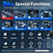 Load image into Gallery viewer, XTOOL InPlus IP616 V2.0 OBD2 Scanner Diagnostic Tool, Lifetime Update Scan Tool, 34+ Services, ECU Configuration, CAN FD &amp; DoIP, All Systems Scanner for Car, Crank Sensor Relearn, ABS Bleed, Auto VIN_61
