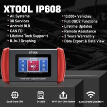 Load image into Gallery viewer, XTOOL IP608 Full System OBD2 Scanner Diagnostic Tool, Code Reader for Cars and Trucks with 30+ Services - EPB/SAS/BMS/Throttle Relearn/ABS Bleeding, CAN FD, Lifetime Free Update_7825
