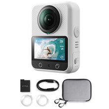 Load image into Gallery viewer, Xtra 360 Camera, 8K Panoramic Video, 1-Inch Sensor Equivalent, 100MP High Resolution, Waterproof Action Camera, 105GB Built-in Storage, Bullet Time, Broad Compatibility, Vlog, White_1
