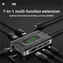 Load image into Gallery viewer, Y0S3QZ1 DS7 Docking Station TypeC Adapter Docking Station HDMI Projection USB Compatible with Ap*p*le IPA*d Pro(DS7 7-in-1), DSin_1612
