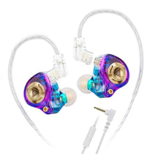 Load image into Gallery viewer, Yeabomy Qkz Ak6 Lucky in Ear Monitor, HiFi Wired Earbuds, Tunable Sound Wired Headphones Gaming Earbuds with 3-Level Adjusting Switch, Detachable Cable for Music Gaming Video Calling (Purple)_1
