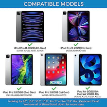 Load image into Gallery viewer, YEKBEE iPad Air 5th Generation Keyboard Case (2022) - iPad Pro 11 Inch Keyboard 2021 - Smart Detachable Keyboard Cover - 7 Colors Backlight - Pencil Holder - Thin for iPad Air 4th Gen 2020 - Pnik_349
