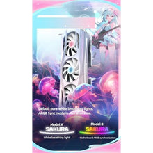 Load image into Gallery viewer, Yeston Sakura Atlantis Radeon RX 9070 XT 16G GDDR6 256bit 4nm Video Cards Desktop Computer PC Graphics Card_1695
