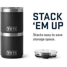 Load image into Gallery viewer, YETI Rambler 10 oz Ceramic Lined Lowball 2.0, Vacuum Insulated with MagSlider Lid, Black_20
