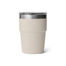 Load image into Gallery viewer, YETI Rambler 16 oz Stackable Tumbler, Vacuum Insulated, Stainless Steel with MagSlider Lid, Cape Taupe, CapeTaupe_453
