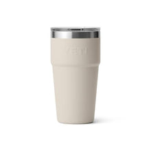 Load image into Gallery viewer, YETI Rambler 20 oz Stackable Tumbler, Stainless Steel, Vacuum Insulated with MagSlider Lid, Cape Taupe, CapeTaupe_67
