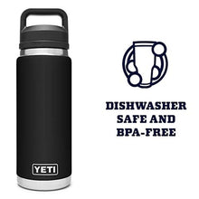 Load image into Gallery viewer, YETI Rambler 26 oz Bottle, Leakproof, Vacuum Insulated, Stainless Steel with Chug Cap, Folds of Honor - White_2200
