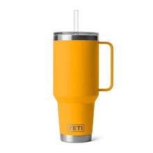 Load image into Gallery viewer, YETI Rambler 42 oz Tumbler with Handle and Straw Lid, Travel Mug Water Tumbler, Vacuum Insulated Cup with Handle, Stainless Steel, Beekeeper_1
