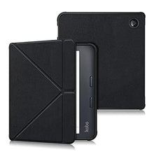 Load image into Gallery viewer, Yiernuo Case Compatible with Kobo Libra Colour &amp; Kobo Libra 2 eReader 7inch,Soft TPU Slim Lightweight Protective Cover with Stand Function,Black_1
