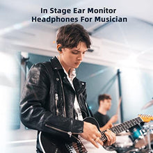 Load image into Gallery viewer, YINYOO KBEAR Flash 2M Long Cable High Res Balanced Sound in Ear Monitor Headphones, Musician Earbuds with 1BA1DD Hybrid in Ear Earphones, Wired Earbuds Auriculares con Cable for Singers Church, FlashMBlack_683
