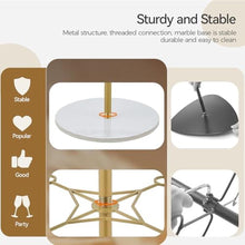 Load image into Gallery viewer, YIXWZAS Champagne Tower Cocktail Tree Stand, Wine Glass Display For Drinks, Metal Drink Tower 4 Tier - 16 Holders Champagne Tower Stand For Champagne, Cocktails, Martini, Margarita Cups at Weddings, Red_457
