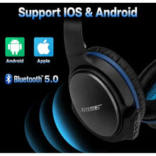 Load image into Gallery viewer, YOCOWOCO Upgraded aptX Wireless Bluetooth Adapter for Bose QuietComfort 25 QC 25Headphones with Mic/Volume Control, Black_5004
