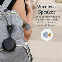 Load image into Gallery viewer, Yogasleep Rohm+ Travel White Noise Sound Machine (Black), Bluetooth Wireless Speaker &amp; Charging, 20 Soothing Natural Sounds, Noise Canceling for Sleep Aid, Office Privacy &amp; Meditation, Compact Size_1035
