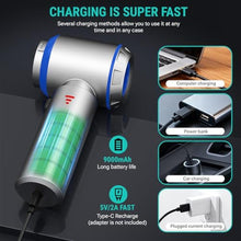 Load image into Gallery viewer, Yomile Mini Vacuum Cleaner, 2 in 1 27000PA Brushless Car Vacuum &amp;250000RPM Air Duster 9000mAh Battery Air Blower Wireless Handheld Vacuum for Car,Office and Home, Purple_542
