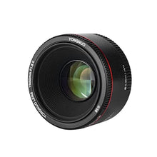 Load image into Gallery viewer, Yongnuo YN50MM F1.8 II AF/MF 0.35M Focus Distance Standard Prime Lens Black for Canon EF Mount EOS Cameras 5D IV 1DX I 200D II 850D 7D 6DII_7491
