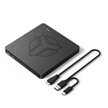 Load image into Gallery viewer, Yottamaster USB3.0 External Blu Ray CD DVD Drive Burner Player, Slim Portable Type C BD Bluray DVD Burner Reader Writer 25GB Capacity 1920 * 1080 Resolution, M-Disk Supported [P-CD07]_1
