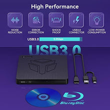 Load image into Gallery viewer, Yottamaster USB3.0 External Blu Ray CD DVD Drive Burner Player, Slim Portable Type C BD Bluray DVD Burner Reader Writer 25GB Capacity 1920 * 1080 Resolution, M-Disk Supported [P-CD07]_33
