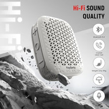 Load image into Gallery viewer, yoygerty Wearable Bluetooth Speaker, IPX7 Waterproof Clip-on Mini Speakers, White_2124
