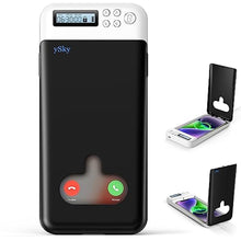 Load image into Gallery viewer, ySky Cell Phone Lock Box with Timer,Portable Timed phone Lock Box for iPhone and Android Phones, Self-Control Timer Phone Locker to Help Kids,Students, Adults Focus Back, Mobile Phone Addiction(Black)_1
