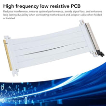 Load image into Gallery viewer, Yunir PCIE 4.0 X16 Riser Cable, 128Gbps High Speed, 7.8inch Foldable GPU Extension Cable, GPU Extension Riser Cable Adapter Compatible with 4.0 3.0 2.0 1.0 (20cm)_211
