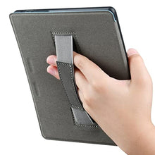 Load image into Gallery viewer, Zcooooool Kindle Oasis Fabric Cover - Hand Strap Designed Case for 7" Kindle Oasis (10th &amp; 9th Gen, 2019/2017) - Anti-Slide, Winered_8421
