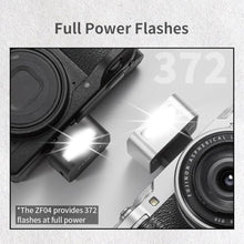 Load image into Gallery viewer, Zeniko ZF08 Mini Camera Flash Speedlite- On Camera Flash GN16, 5 Power Levels, CCT 6500k 200k with Universal Hot Shoe Mount 3s Fast Recycling for Sony/Canon/Nikon/Panasonic/Olympus(Black,ZF08)_432
