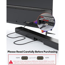 Load image into Gallery viewer, ZeniKon 8K eARC HDMI Cable 6.6FT, HDMI ARC/eARC Cable 48Gbps High Speed, Grey_765

