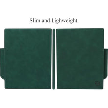 Load image into Gallery viewer, ZhaoCo Case for Remarkable 2 Paper Tablet 10.3" 2020 Released, Slim Lightweight Protective Book Folio Stand Cover Leather Case with Built-in Pen Holder - Green_1309
