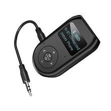 Load image into Gallery viewer, ZIIDOO 4-in-1 Wireless Bluetooth Adapter with Display Screen, Low Latency Bluetooth 5.0 Audio Adapter for TV, PC, Car, Home Stereo System_1
