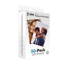 Load image into Gallery viewer, Zink 2"x3" Premium Instant Photo Paper (50 Pack) Compatible with Polaroid Snap, Snap Touch, Zip and Mint Cameras and Printers_1
