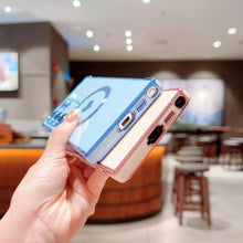 Load image into Gallery viewer, ZinLyuen for Galaxy S24 Ultra Case Work with Magsafe Soft Bumper Silicone Phone Case for Samsung Galaxy S24 Ultra - Blue_3018
